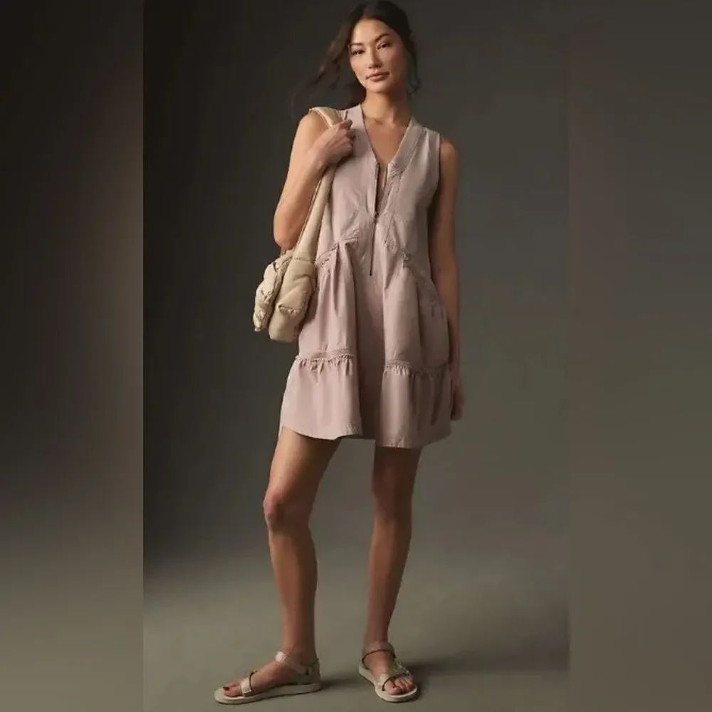 Anthropologie Trek Sleeveless Dress
